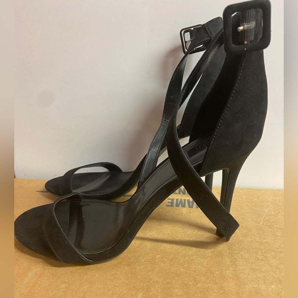 Cute suede heels